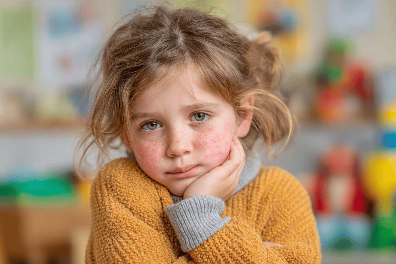 5ème maladie enfant : Symptômes, contagion et combien de temps ça dure ?
