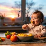 Repas bébé 6 mois soir : Que donner à votre bébé le soir pour bien dormir ?
