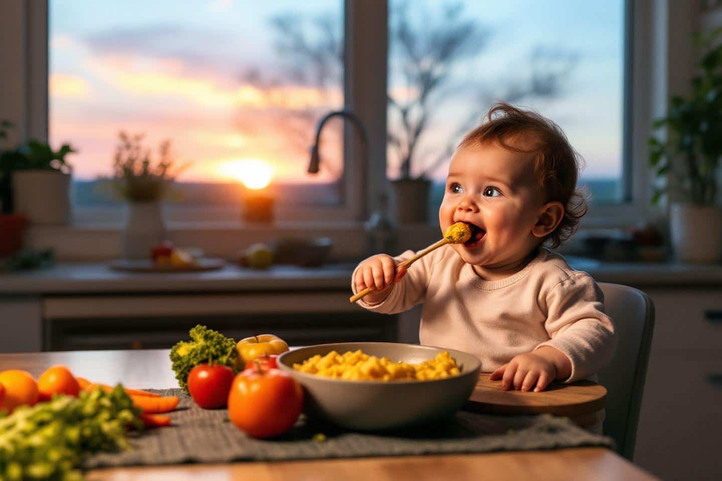 Repas bébé 6 mois soir : Que donner à votre bébé le soir pour bien dormir ?