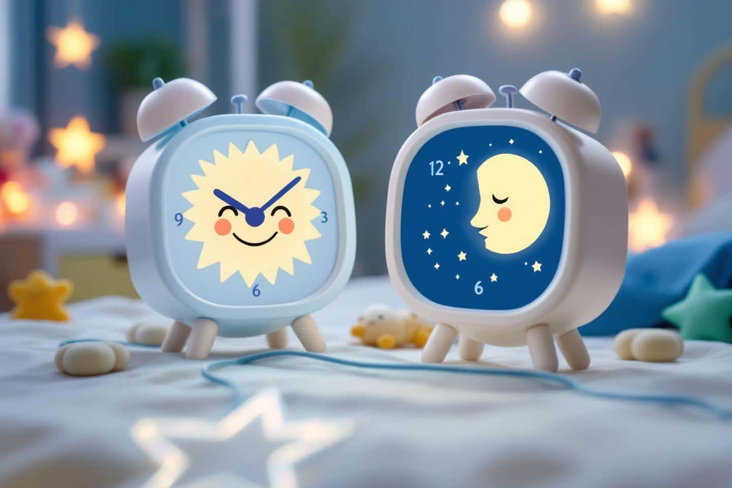 Réveil enfant jour nuit : Comment ça fonctionne et pourquoi ça peut sauver vos nuits ?