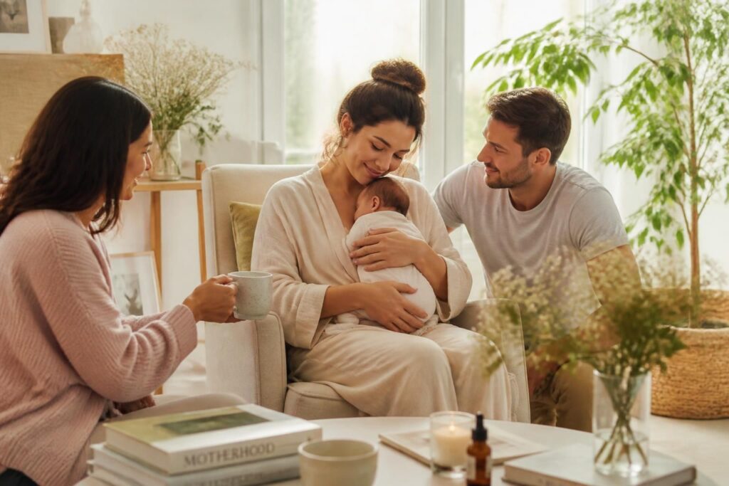 Bien vivre le post-partum : corps, émotions et soutien
