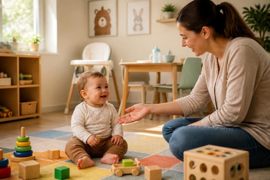 Faciliter l’adaptation de bébé à la crèche ou chez la nounou