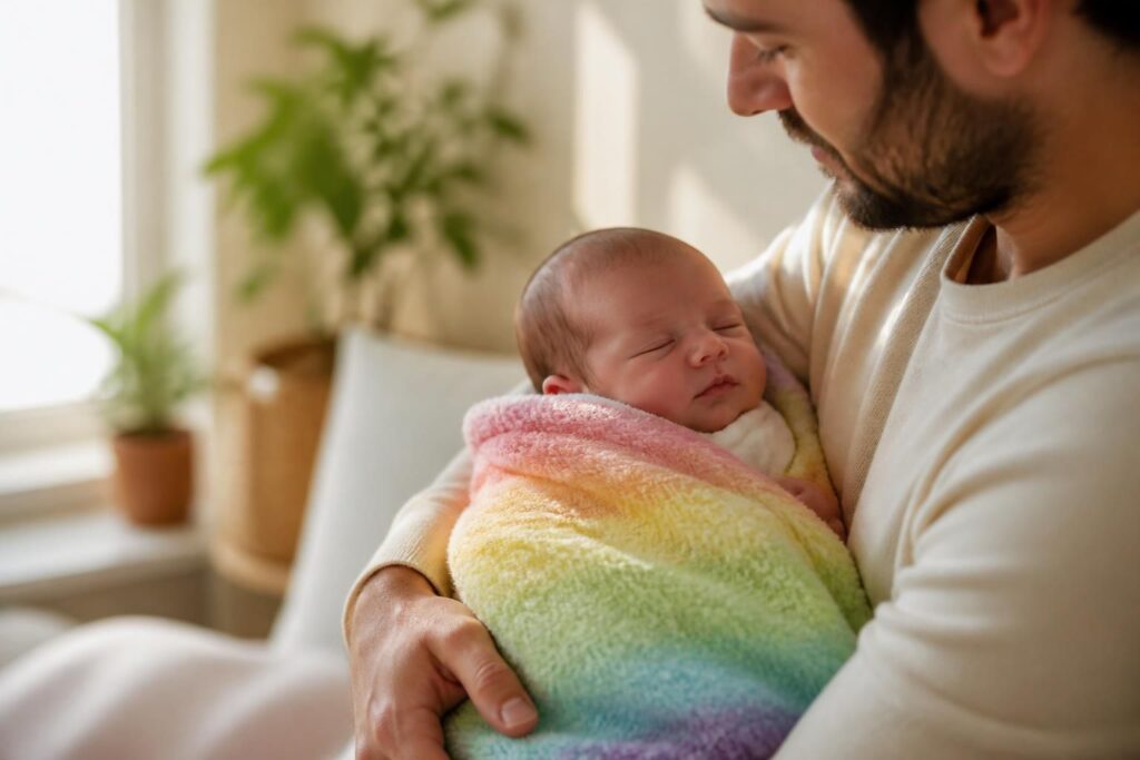 Bébé arc en ciel : accompagner la naissance après une perte