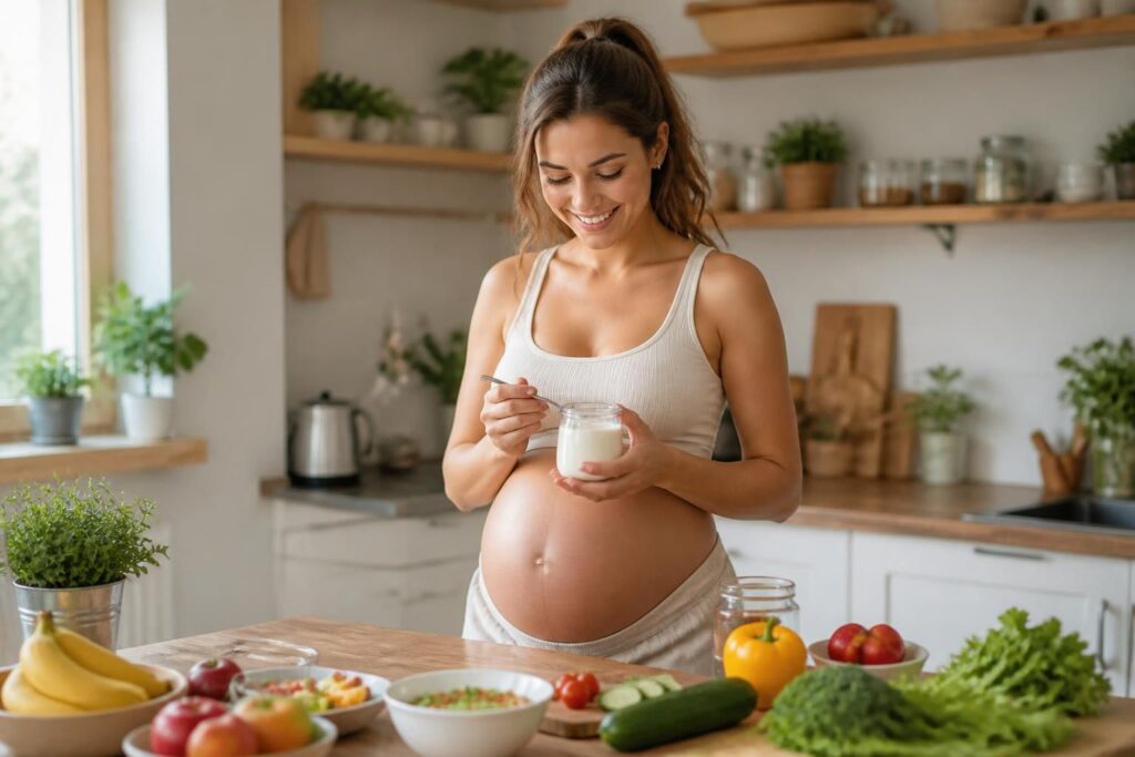 Crème fraîche enceinte : peut-on en consommer sans risque ?