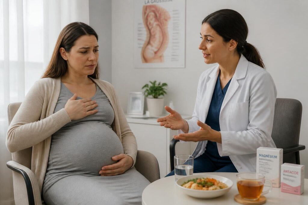 découvrez les causes courantes de la douleur épigastrique chez la femme enceinte et les solutions adaptées pour soulager cet inconfort durant la grossesse.