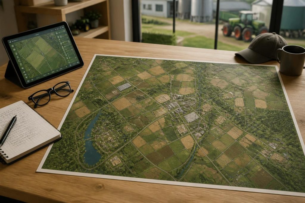 Map FS25 : guide pour bien utiliser la carte dans Farming Simulator 25