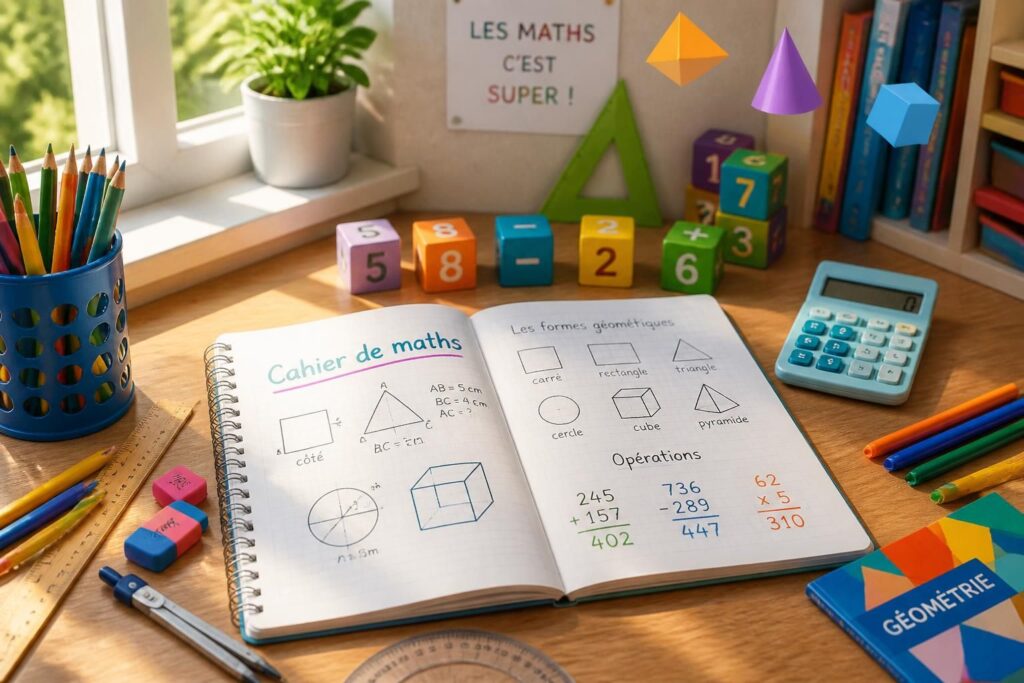 découvrez des idées créatives de pages de garde pour le cahier de maths de votre enfant, alliant originalité et apprentissage ludique.