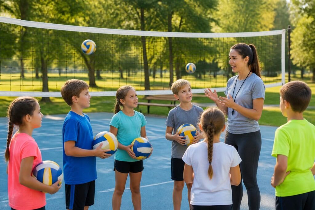 Règle volley ball : expliquer les bases du jeu aux enfants