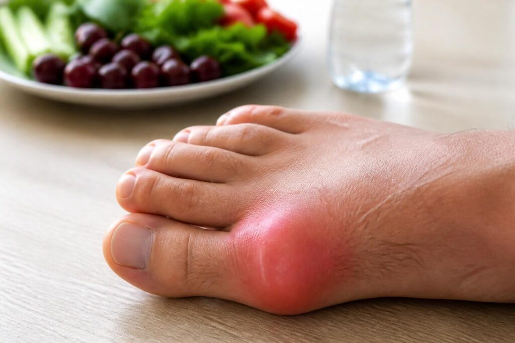 Symptôme goutte : reconnaître et prévenir cette inflammation