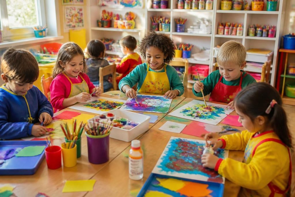 découvrez des activités manuelles en maternelle conçues pour stimuler la créativité et le développement des tout-petits grâce à des ateliers ludiques et éducatifs.