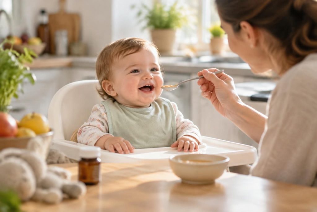 Bébé probiotiques : quels bienfaits pour la santé de votre enfant ?